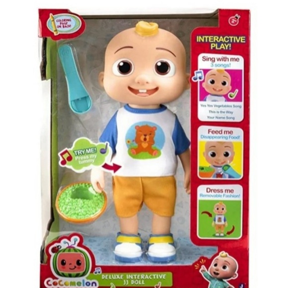 Cocomelon interactive, JJ doll - Picture 1 of 2